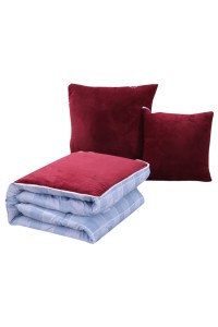 Order solid color plaid crystal velvet dual-purpose pillow quilt Car sofa cushion pillow manufacturer 40*40cm / 45*45cm / 50*50cm TAGS Neighborhood Welfare Association Booth Game Show Online Event ZOOM MEETING Event TEE, Online Event Gifts SKBD027 detail view-8